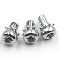 # 6-32 # 4-40 # 8-32 # Vis SEMS à tête cylindrique Torx en acier inoxydable et acier au carbone 10-24 1/4-20 10.9/12.9 avec rondelle de blocage à dents externes