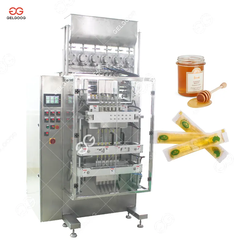Full Automatic Lemon Juice Packaging Sauce Paste Honey Packing Machine with CE