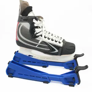 高品質のABSアイススケートブレードガードアイスホッケーフィギュアスケート用ハードウォーキングカバー。