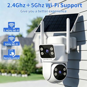 Cámara de Seguridad Solar WiFi ESEECLOUD, 4MP 2K, Doble Lente, Inalámbrica, WiFi, PTZ, IP66, para Exteriores, con Almacenamiento en Tarjeta de Memoria - Product Image 6