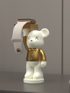 แท่นชาร์จเรซินงานฝีมือสไตล์รักฐานเรซินตกแต่งสำหรับนาฬิกาแอปเปิ้ลและของประดับที่นั่งแบบ IWatch8 - Product Image 4