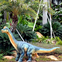 Dinosaure Robotique de Simulation, Modèle Virtuel Réaliste, Grande Statue pour Utilisation en Intérieur, Aéroport, Maternelle, Usine - Vente Chaude