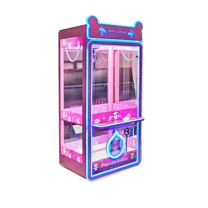 Ucuz eğlence parkı jetonlu oyun makinesi oyuncak otomatı Arcade pençeli vinç makinesi pençe makinesi fatura alıcı