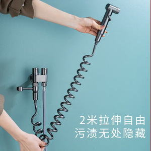 Robinet d'angle miniature tout cuivre Hemans 15 mm filetage femelle XMS-2698 pour machine à laver et pistolet de pulvérisation WC - Product Image 1