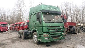 รถบรรทุกหัวลากมือสอง Sinotruk Euro2 ดีเซล 6x4 พวงมาลัยซ้าย HOWO 10 ล้อ รับน้ำหนัก 21-30 ตัน 371 แรงม้า กล้องมองหลัง 360 องศา - Product Image 4