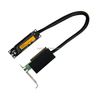 PCIe 5.0 X16 Mâle PCIe X16 Femelle Adaptateur Riser Cable Bulk Cartes Graphiques de Bureau pour RTX 5090/4090/4080/7900XTX Bulk