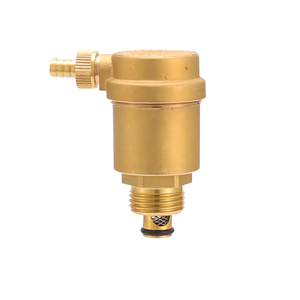 Vanne d'aération automatique en laiton, vanne de décharge d'air, vanne de chauffage, 3/8\", 3/4\", 1 pouce, tuyau d'eau du robinet - Product Image 1