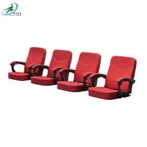 Impianti sportivi moderno produttore vendita a buon mercato teatro sedili per mobili commerciali sedile in plastica cibo sedia vassoio di plastica