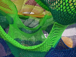 Pas cher Intérieur Creative Fourmi Cave Labyrinth Non-Standard Interactif Non Alimenté Escalade Corde Cours Parc D'attractions Rainbow Net - Product Image 3