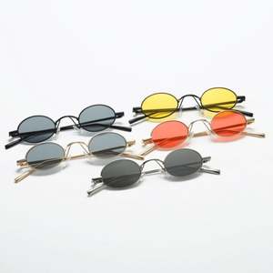 2019 New Arrival Vintage <b>Sunglasses</b> Women Oval <b>Frame</b> <b>Round</b> <b>Sunglasses</b> - Product Image 6