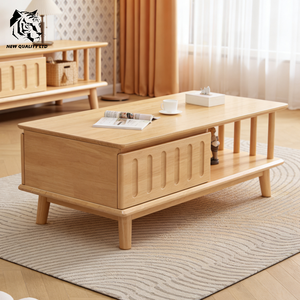 china manufacturer cheap price customized coffee <b>table</b> <b>small</b> moq dropshipping newest design living room furniture wood tea <b>table</b> - Product Image 1