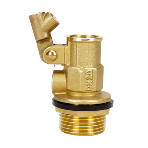 Unité de contrôle de débit de tige de robinet à bille flottante en plastique <span class=keywords><strong>rouge</strong></span> de robinet à tournant sphérique en laiton de - Product Image 4
