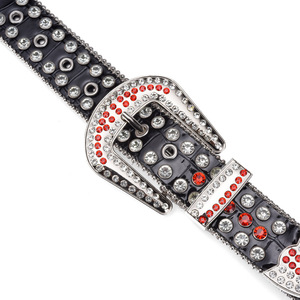 <span class=keywords><strong>Ceinture</strong></span> de <span class=keywords><strong>cowboy</strong></span> de luxe personnalisée avec strass et boucle en alliage pour hommes et femmes en <span class=keywords><strong>cuir</strong></span> - Product Image 5