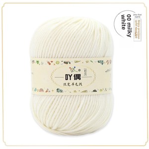 Vendita di liquidazione 100% filato di lana tinto a mano fantasia maglieria di lana tessitura per maglioni e giacche 100% lana acrilica filato di seta - Product Image 6