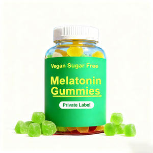 Integratori in Gommose Vegane Senza Zucchero con Melatonina 10000mg a Marchio Privato per Adulti, per Sonno Profondo e Veloce, Miglioramento della Memoria ed Energia - Product Image 1