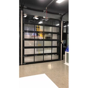 Porta del <span class=keywords><strong>Garage</strong></span> in Alluminio Ikealuminum 2023 Moderna e Automatizzata per Due Auto, Porta del <span class=keywords><strong>Garage</strong></span> Nera in Alluminio - Product Image 5