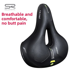 Coussin de siège ventilé en mousse à mémoire de forme <span class=keywords><strong>SELLE</strong></span> <span class=keywords><strong>ROYAL</strong></span> 5550U pour vélo de montagne et de route SR, creux et respirant - Product Image 4