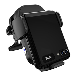 Nuovo rilascio <span class=keywords><strong>a</strong></span> doppia bobina sensore intelligente per auto porta caricabatterie Wireless per Iphone 13 Samsung <span class=keywords><strong>Galaxy</strong></span> Z Flip 3 pieghevole per telefono - Product Image 4
