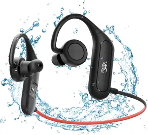 S25 Swimming Headphones IPX8 Waterproof Earbuds with MP3 Player Wireless BT5.3 in-Ear Waterproof Swimming Earphone Headset