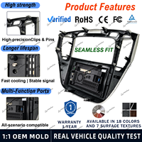 Venta de Fábrica: Marco para DVD de Coche de 9 y 10 Pulgadas, Marco para Radio de Coche Android con DSP, OBD2 y Soporte CarPlay