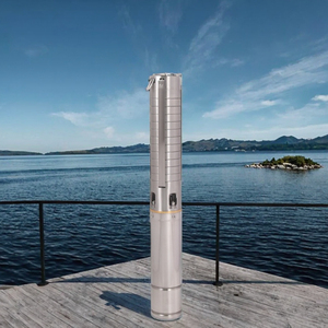 Pompe submersible solaire CC haute pression pour puits profond, prise en charge OEM, avec moteur CC sans balais, pour eau propre, 80W-26KW - Product Image 3