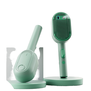 Brosse à vapeur auto-nettoyante rechargeable 3-en-1 pour <span class=keywords><strong>animaux</strong></span> de compagnie (chats et chiens) en plastique durable, pour poils longs/courts, facile à utiliser - <span class=keywords><strong>Mr</strong></span>.K - Product Image 1