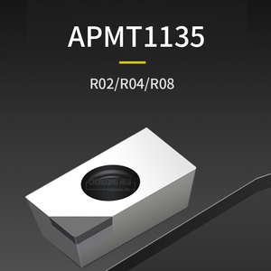 Herramienta de torneado PCD de acero inoxidable APKT1135 CBN, insertos duros, herramientas de ranurado de roscado de Metal, hierro fundido de acero duro - Product Image 4