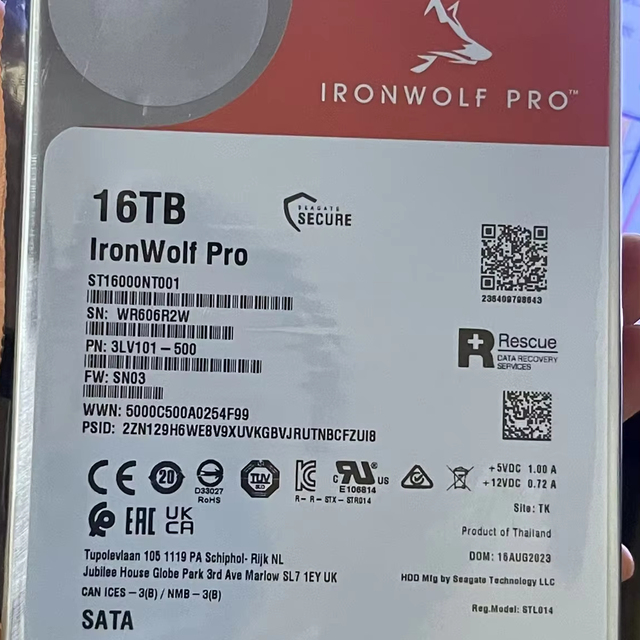 Seagate IronWolf Pro 16TB NAS HDD: Best for 24/7 Storage