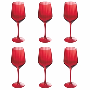 Set di 6 bicchieri da vino rossi da 510 ml - Product Image 1