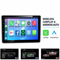 Autoradio Android Auto CarPlay GPS DAB+ FM Transmitter Amplifier pour BMW Série 1 E88/E82/E81/E87 2004-2011