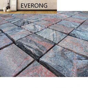 Tự nhiên Trung Quốc juparana đa Đỏ <span class=keywords><strong>Granite</strong></span> nhiều màu đỏ hạt <span class=keywords><strong>Granite</strong></span> với ngẫu nhiên đen grey tĩnh mạch lớn tấm gạch - Product Image 4