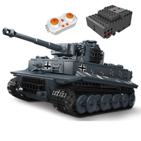 Mould King 20014 Uzaktan Kumandalı Tank Yapım Blokları Model Oyuncak MOC Askeri Savaş Tankı Tuğlaları Eğitici Oyuncaklar