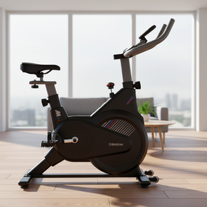 Vélos d'exercice Spinning Echo Smart Buke Cardio coach Cyclami <span class=keywords><strong>Cyclette</strong></span> X Allenamento Cycle à transmission par courroie en acier 120 kg - Product Image 4