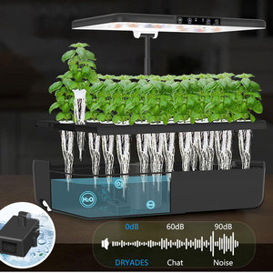 Sistema di Coltivazione Idroponica con Serbatoio d'Acqua, Giardino Intelligente da Interno con Luci LED <span class=keywords><strong>per</strong></span> la Crescita di Verdure, Frutta e Fiori - Product Image 5