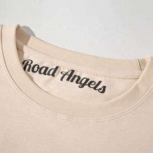 OEM การพิมพ์ผ้าฝ้าย100เปอร์เซ็นต์เสื้อยืดขนาดใหญ่ธรรมดาขนาดใหญ่มีกระเป๋า - Product Image 3