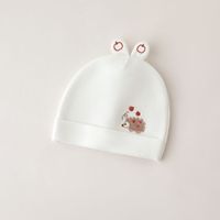 Gorro de Bebé de Doble Capa, Material de Spandex/Algodón, Agradable para la Piel y Antibacteriano, para Recién Nacidos de 0 a 3 Meses, Uso en Primavera/Otoño