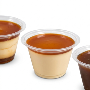 Vaso Desechable de Polipropileno Natural de Tamaño Mini, 8 Onzas, para Pudín, Crema y Salsas, Originario de Indonesia - Product Image 6