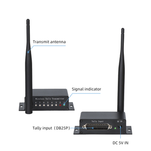 Hệ thống đèn báo không dây 8 người dùng cho thiết bị chuyển mạch video VMIX <span class=keywords><strong>Blackmagic</strong></span> ATEM, phát sóng trực tiếp, thiết bị phát sóng truyền hình, radio - Product Image 4