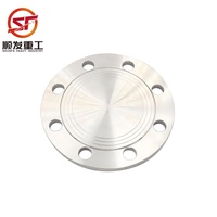 Tapa de Conexión con Brida Forjada de Acero Inoxidable 304 Guten Brew, 1.5''-8'', Superficie Pulida, Baja Presión, Roscas NPT/BSPT, para Cerveza