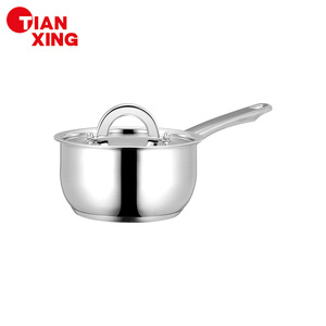 TIANXING Juego de Ollas y <span class=keywords><strong>Sartenes</strong></span> de Acero Inoxidable de 7 Piezas, 16-20-24cm, Antiadherentes, para Cocina - Product Image 2