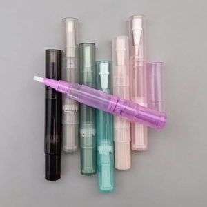 Envase Cosmético Personalizado Semitransparente con Sistema de Giro para Suero para el Cuidado de la Piel, Esmalte de Uñas, Aceite Esencial, Impresión Serigráfica - Product Image 1
