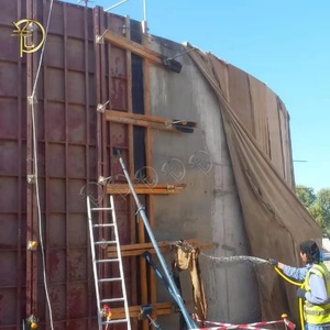 <span class=keywords><strong>Coffrage</strong></span> <span class=keywords><strong>en</strong></span> acier pour béton DTY sur mesure, conception circulaire à rayon, pour murs courbes, réservoirs et piscines - Product Image 5