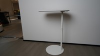 Table basse ADA moderne et minimaliste en MDF pour salon, réglable en hauteur par vérin à gaz, portable, compatible ordinateur portable, avec structure métallique