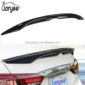 JDM Spoiler الخلفي للسقف الرياضي لـ Infiniti Q50-صوفي ممتص الصدمات من ألياف الكربون ملحقات ضبط ABS لأجنحة الجذع