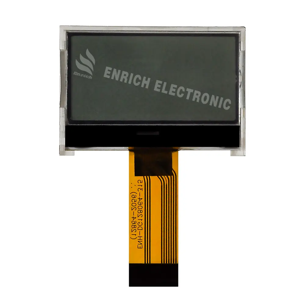 Enrich Detector LCD Proveedor Shenzhen 1,7 Pulgadas 128x64 Pantalla gráfica FPC Dot Martix Módulo LCD