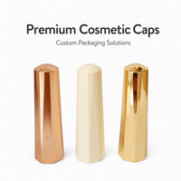 Cubierta de Plástico Octogonal Cónica Multifacética Personalizada para Empaque de Uñas, con Opciones de Color y Tratamiento de Superficie Personalizables