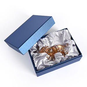 الفيلة الزجاجية الكريستال الحيوانات تحصيل التماثيل الحلي الحلي عيد ميلاد لأمي النساء الجدول الديكور للمكتب المنزل - Product Image 6