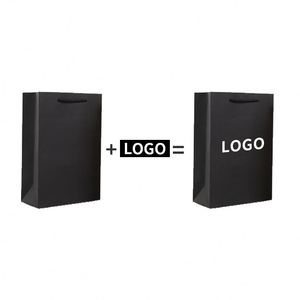 Sacs en papier avec poignées, sur mesure avec votre propre logo, pour les boutiques de cadeaux et de vêtements - Product Image 1