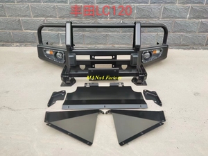 Barra de parachoques delantera de acero de nivel superior 4X4 para Prado LC120 Fj120 Gx470 - Product Image 4