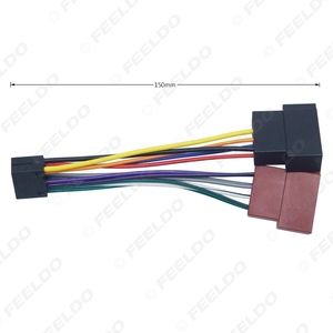 <span class=keywords><strong>Adaptateur</strong></span> de faisceau de câblage de Radio stéréo de voiture 16 broches PI100 ISO pour <span class=keywords><strong>Kenwood</strong></span> 2003-on Audio 2 têtes de haut-parleur câble de connecteur - Product Image 6